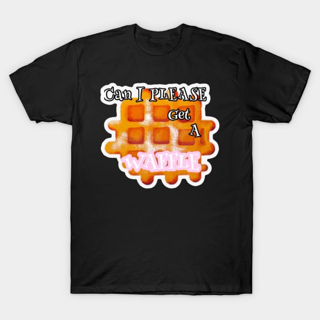 Can I please get a Waffle Vine merch T-Shirt by Noras-Designs